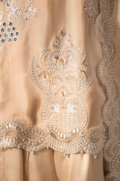Maria B | Eid Collection 2026 | Mst-Ef26-33 Beige - Luxury Dress - available at Maria Faisal in UK and USA.