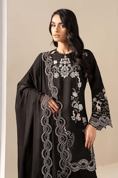 Maria B | Eid Collection 2026 | Mst-Ef26-33 Black - Luxury Dress - available at Maria Faisal in UK and USA.