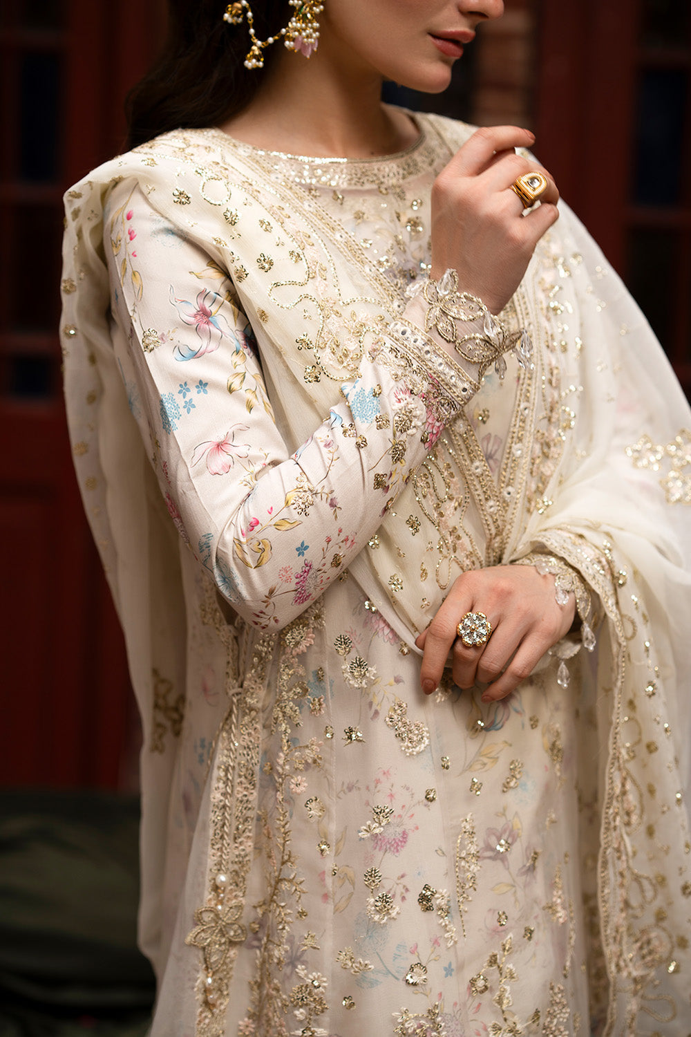 Maryum n Maria | Farda Formals | INCI - Formal Dress - available at Maria Faisal in UK and USA.