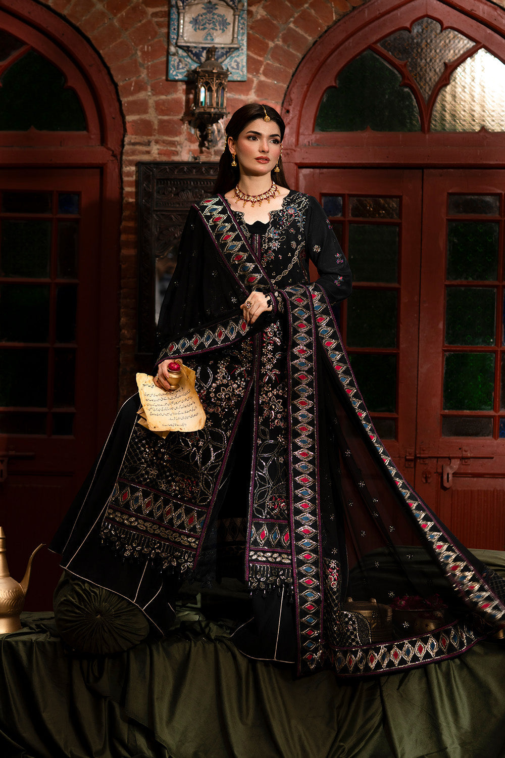 Maryum n Maria | Farda Formals | GECE - Formal Dress - available at Maria Faisal in UK and USA.