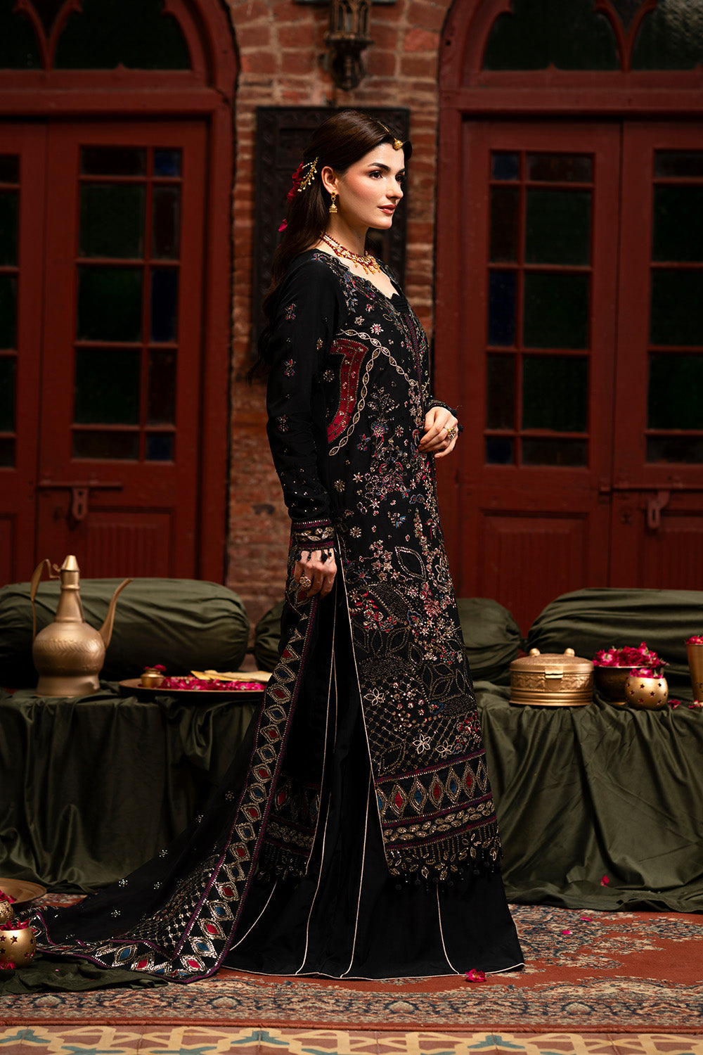 Maryum n Maria | Farda Formals | GECE - Formal Dress - available at Maria Faisal in UK and USA.