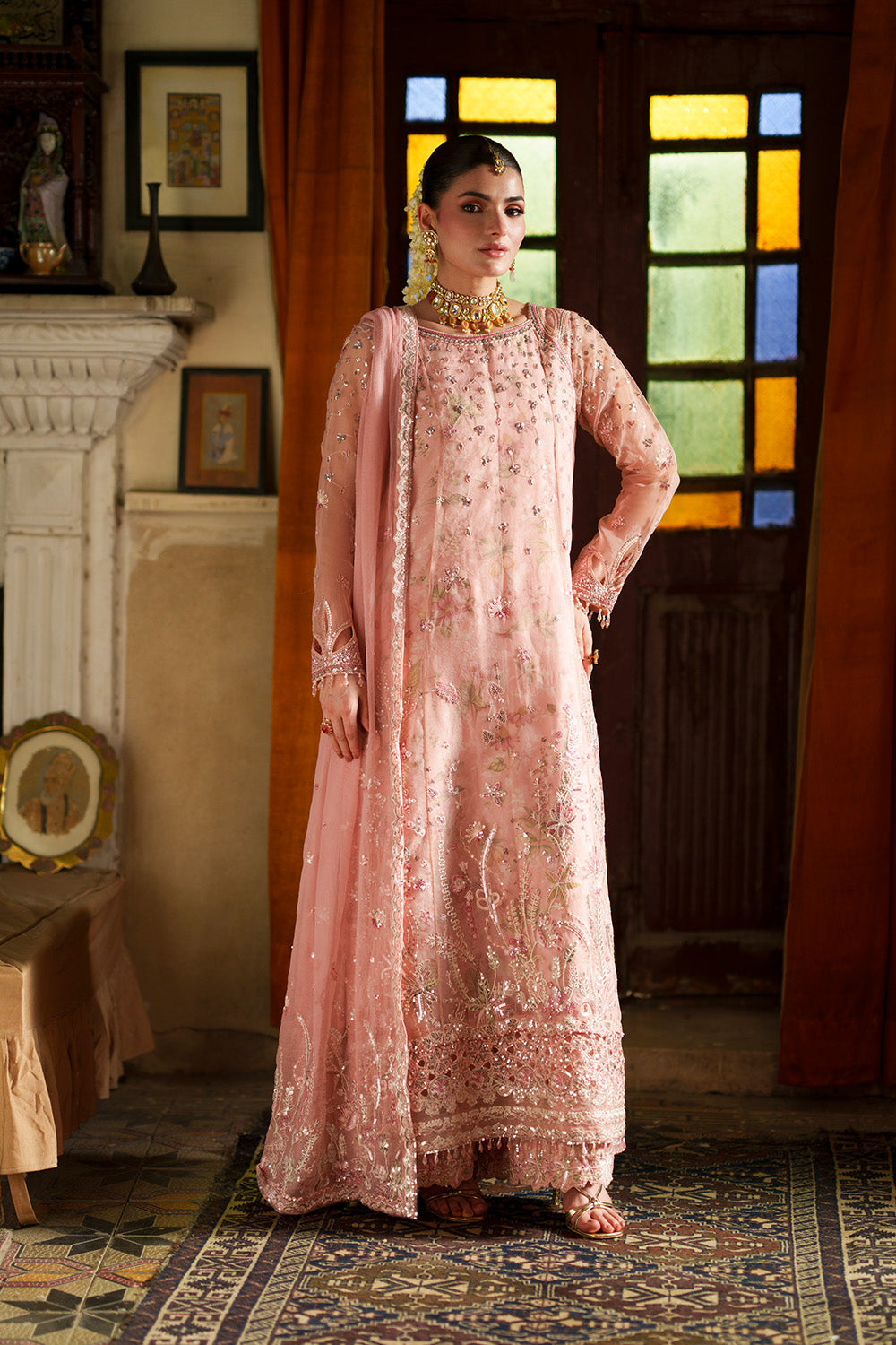 Maryum n Maria | Farda Formals | GUL - Formal Dress - available at Maria Faisal in UK and USA.