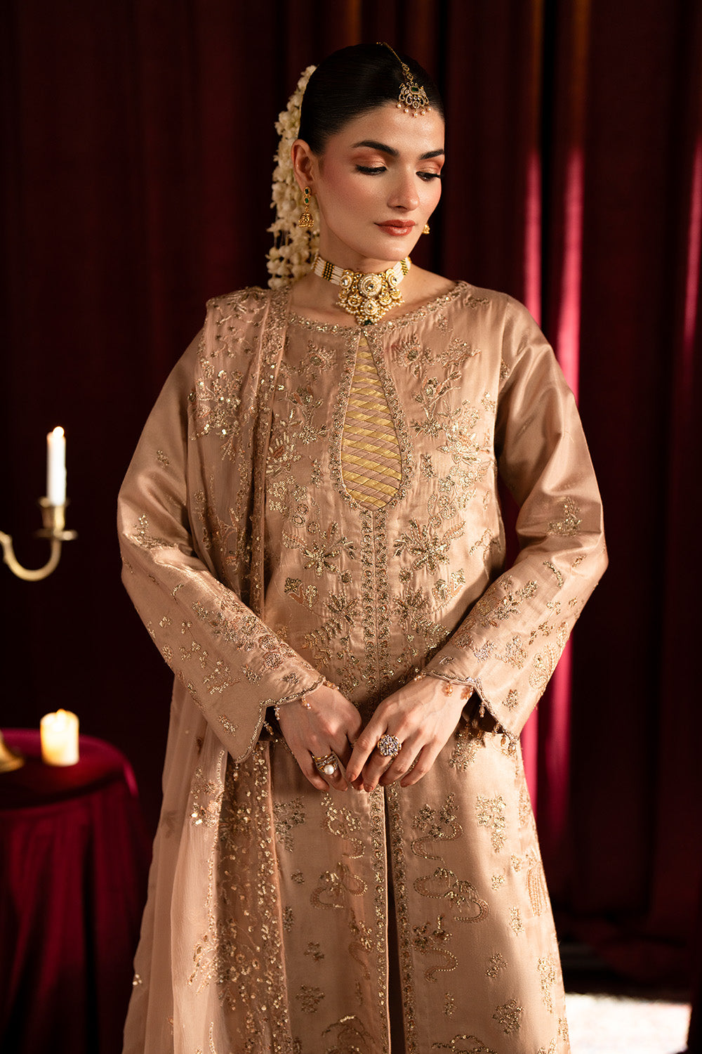 Maryum n Maria | Farda Formals | KUM - Formal Dress - available at Maria Faisal in UK and USA.
