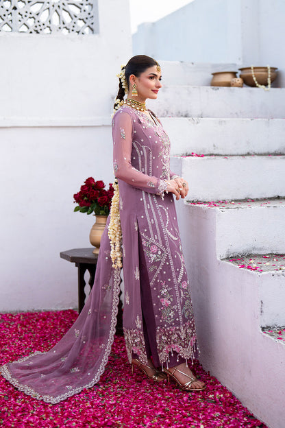 Maryum n Maria | Farda Formals | LAVANTA - Formal Dress - available at Maria Faisal in UK and USA.