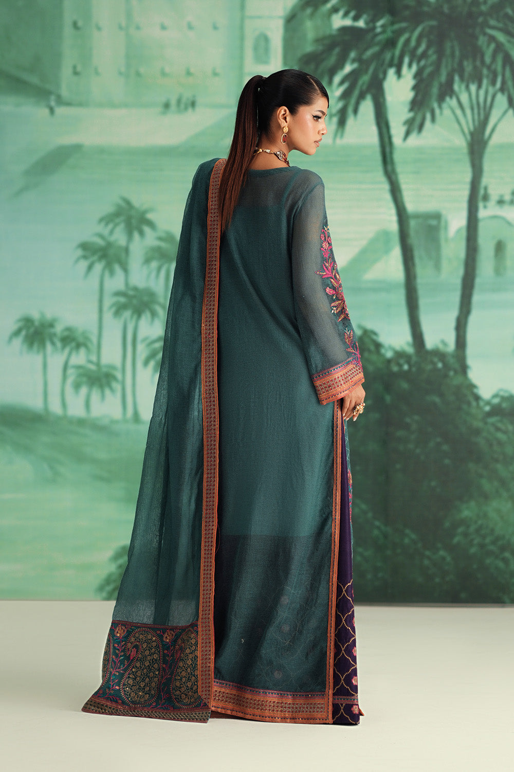 Maryum N Maria | Mushal Formals | AMEELIE - MSU5542 - Ladies Clothes - Maria Faisal