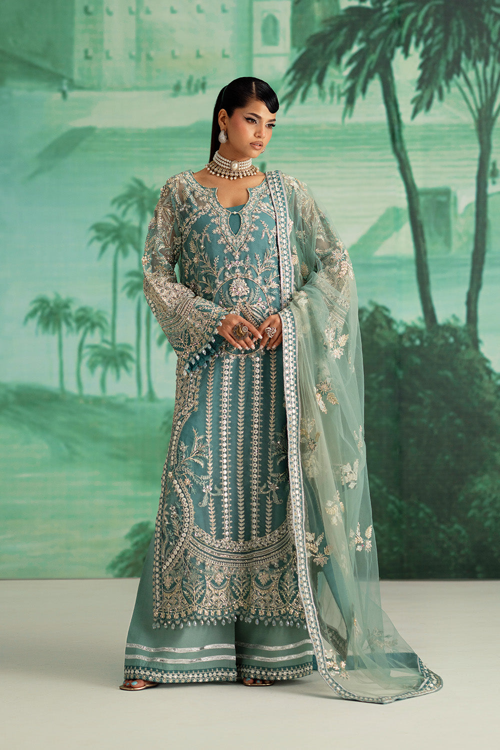 Maryum N Maria | Mushal Formals | GENEVIEVE - MSU5545 - Ladies Clothes - Maria Faisal