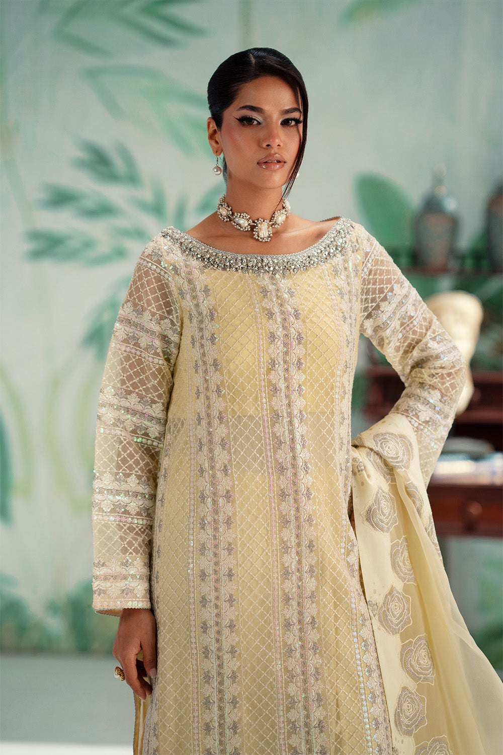 Maryum N Maria | Mushal Formals | YVONNE - MSU5549 - Ladies Clothes - Maria Faisal