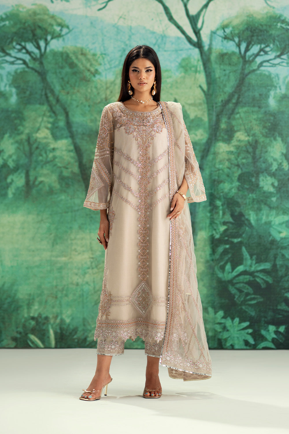 Maryum N Maria | Mushal Formals | GISELE - MSU5553 - Ladies Clothes - Maria Faisal