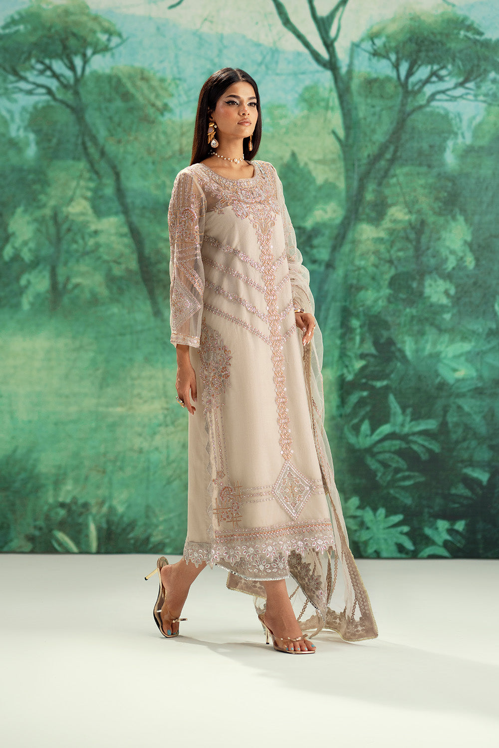 Maryum N Maria | Mushal Formals | GISELE - MSU5553 - Ladies Clothes - Maria Faisal