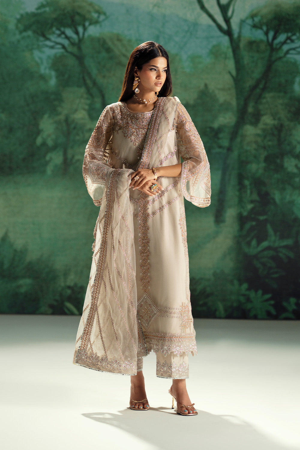 Maryum N Maria | Mushal Formals | GISELE - MSU5553 - Ladies Clothes - Maria Faisal