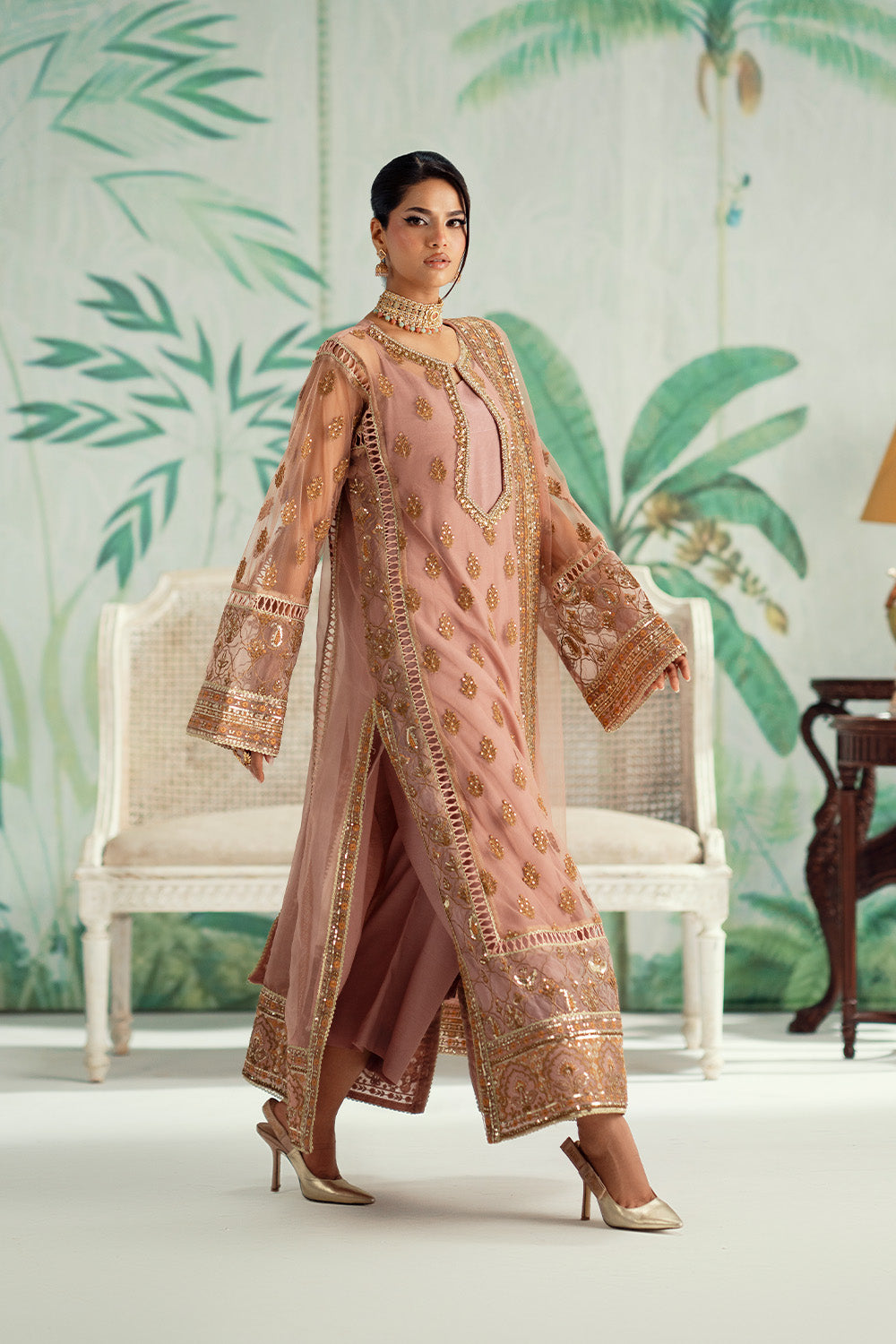 Maryum N Maria | Mushal Formals | NATHALIE - MSU5555 - Ladies Clothes - Maria Faisal