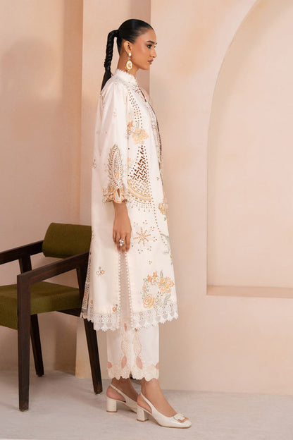 Marjjan | Amani Luxe | MSV-03 B (OFF WHITE) - Casual Dress - available at Maria Faisal in UK and USA.