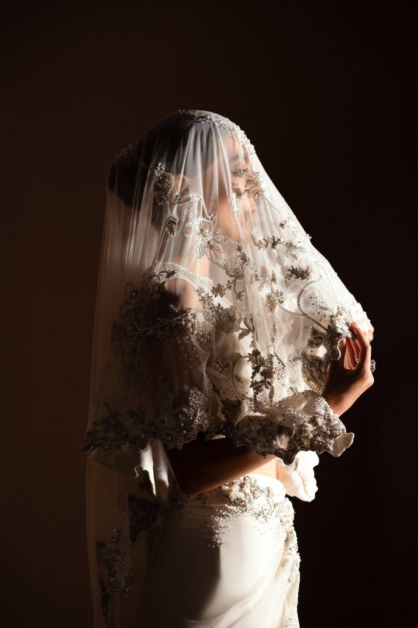 Ayesha and Usman | Celestial Night | Ivory by Maria Faisal - Registered Vendor of : Ayesha and Usman - type : Ladies Clothes - 100% original wedding dresses