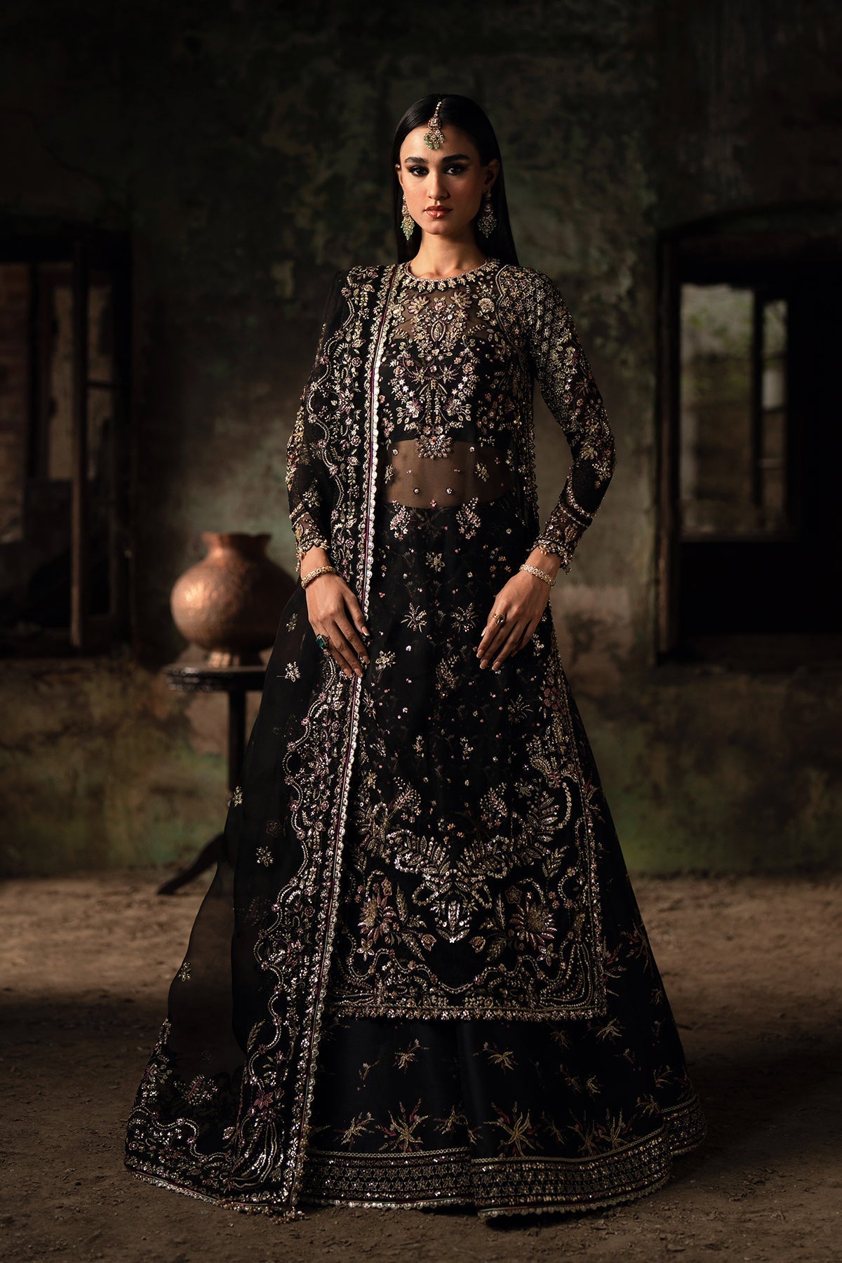 Nyra | Wedding Festive | Qissa - Wedding Dress - available at Maria Faisal in UK and USA.