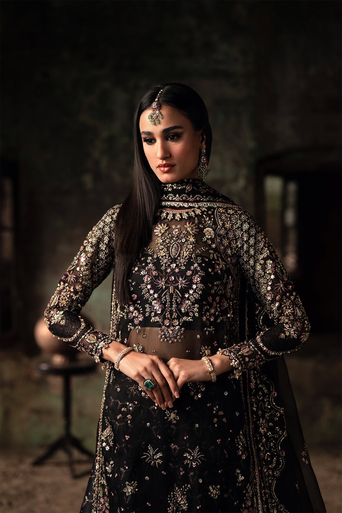 Nyra | Wedding Festive | Qissa - Wedding Dress - available at Maria Faisal in UK and USA.
