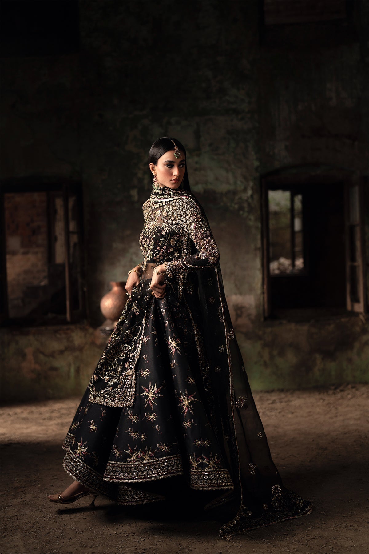 Nyra | Wedding Festive | Qissa - Wedding Dress - available at Maria Faisal in UK and USA.