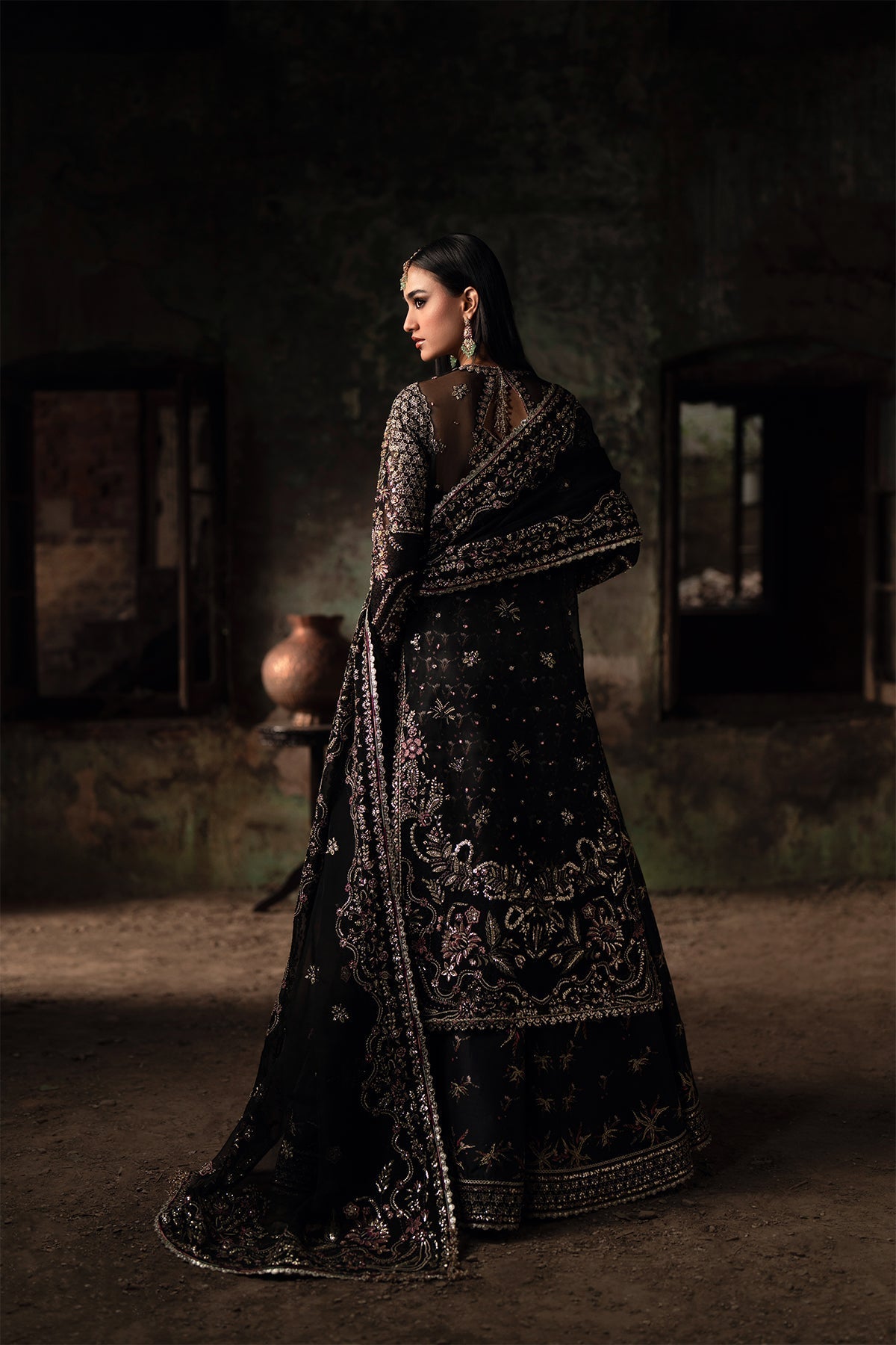Nyra | Wedding Festive | Qissa - Wedding Dress - available at Maria Faisal in UK and USA.