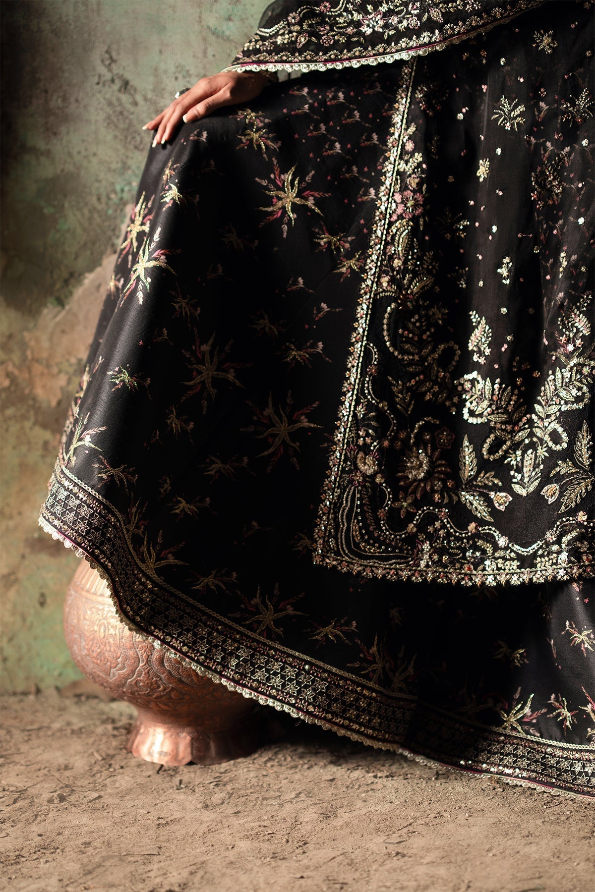 Nyra | Wedding Festive | Qissa - Wedding Dress - available at Maria Faisal in UK and USA.