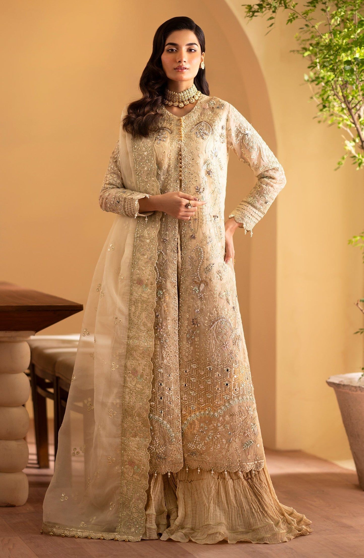 Emaan Adeel | Romansiyyah Luxury Formals 24 | Zafia - Wedding Dress - Maria Faisal