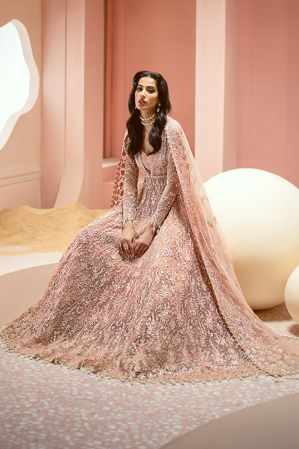 Ayzel | Luminara Wedding Formals | Earl - Pakistani Dress - Maria Faisal