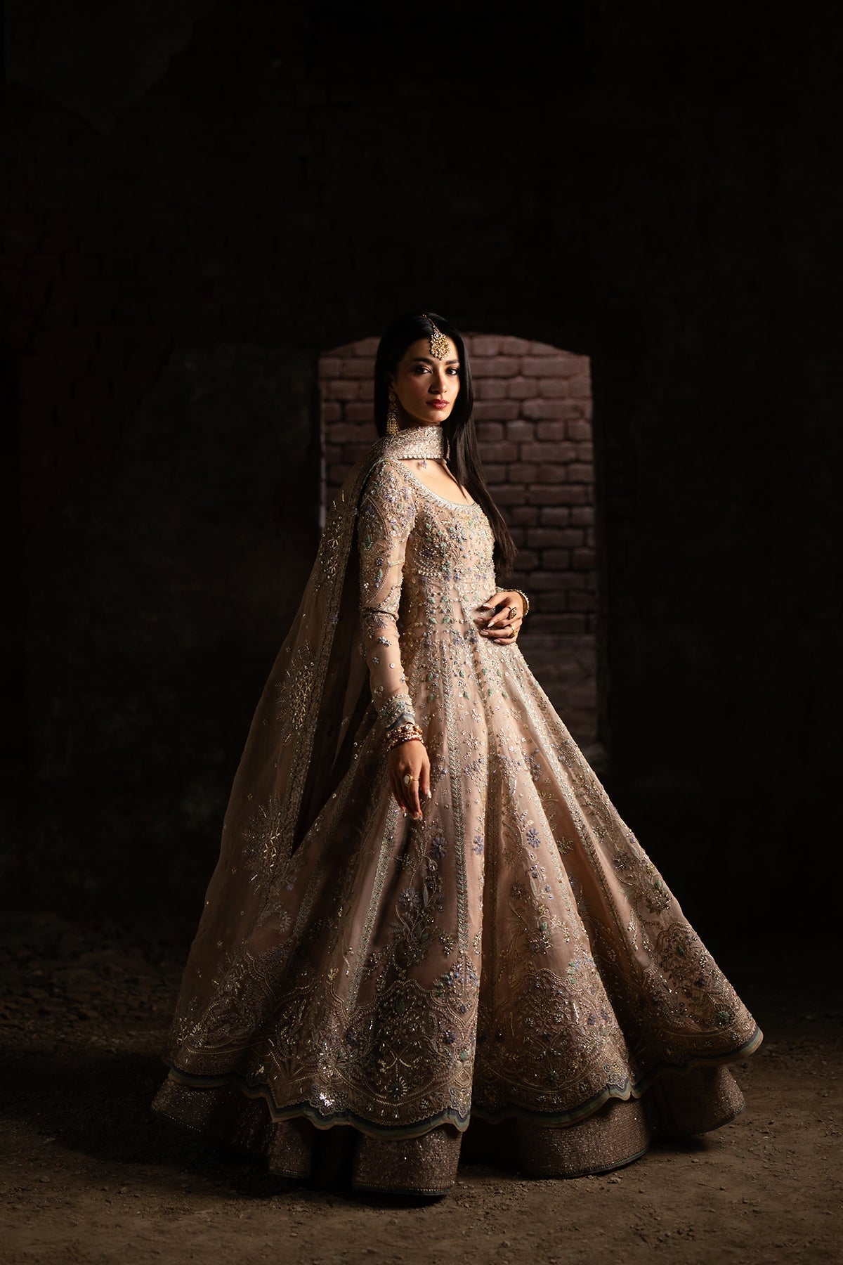 Nyra | Wedding Festive | Mehmal - Wedding Dress - available at Maria Faisal in UK and USA.
