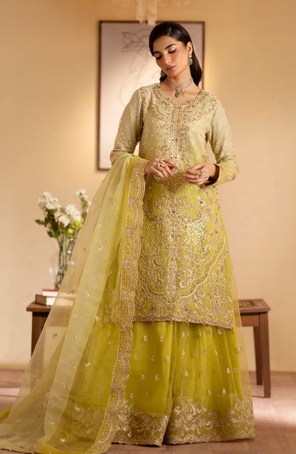 Emaan Adeel | Romansiyyah Luxury Formals 24 | Sabian - Wedding Dress - Maria Faisal