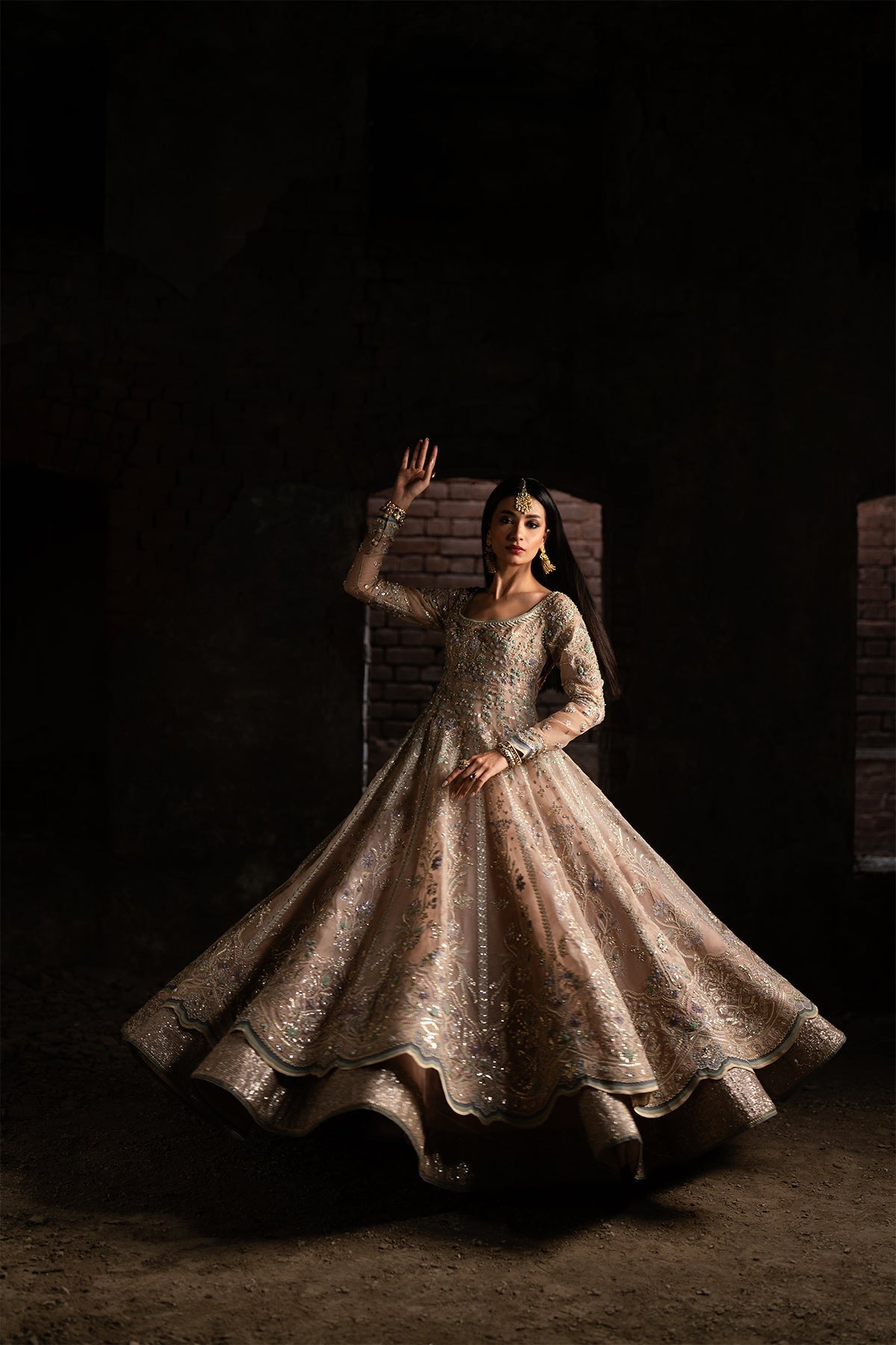 Nyra | Wedding Festive | Mehmal - Wedding Dress - available at Maria Faisal in UK and USA.