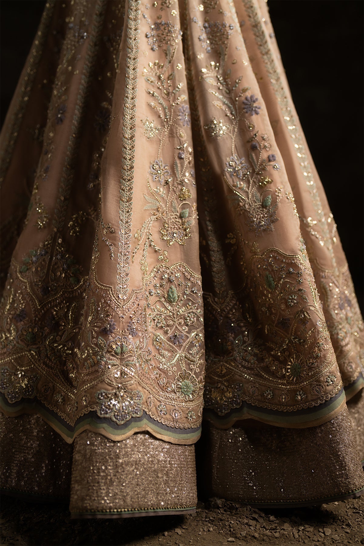 Nyra | Wedding Festive | Mehmal - Wedding Dress - available at Maria Faisal in UK and USA.