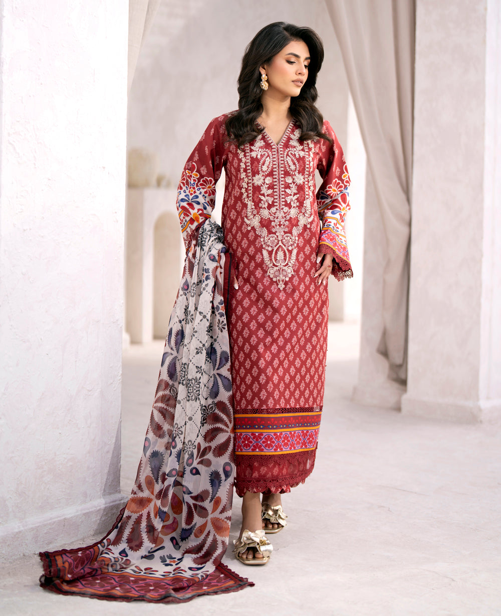 Xenia Formals | Summer Soiree Lawn | TROPEZ - Waniyas