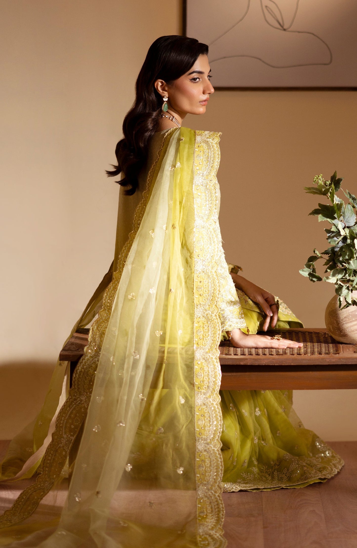 Emaan Adeel | Romansiyyah Luxury Formals 24 | Sabian - Wedding Dress - Maria Faisal