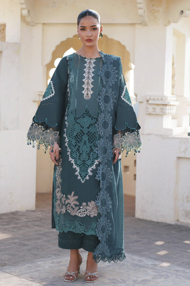 Parishay | Shangrila Lawn 26 | SLA-08 - Luxury Dress - available at Maria Faisal in UK and USA.