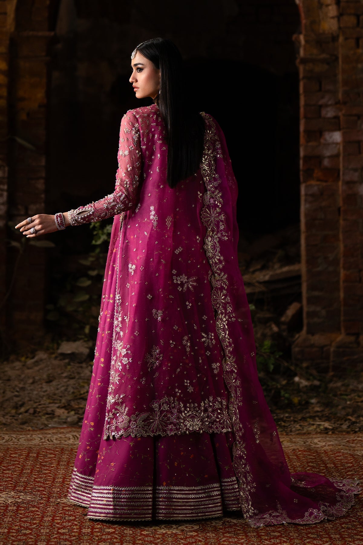 Nyra | Wedding Festive | Mushq - Wedding Dress - available at Maria Faisal in UK and USA.