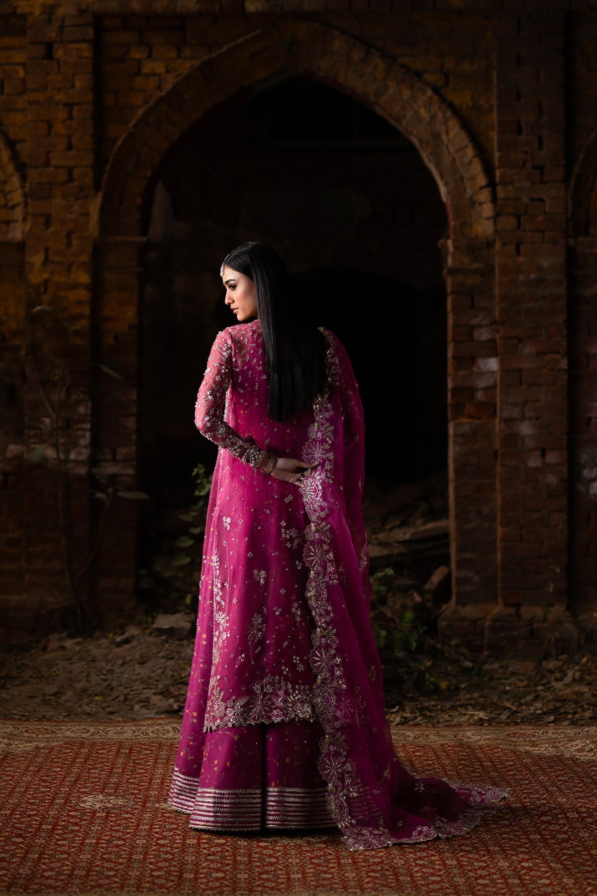 Nyra | Wedding Festive | Mushq - Wedding Dress - available at Maria Faisal in UK and USA.