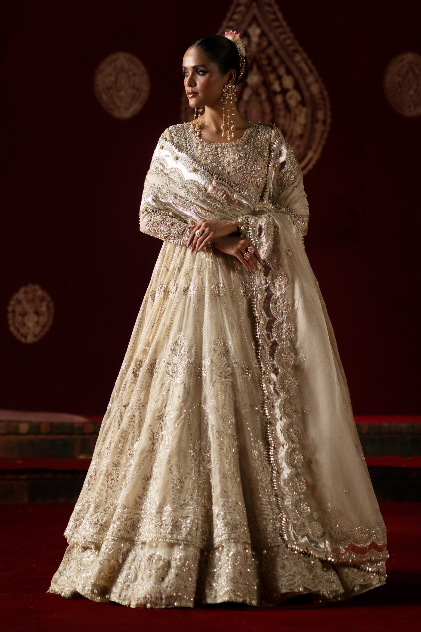 Saad Bin Shahzad | Laavni Formals | ASHFI - Formal Dress - available at Maria Faisal in UK and USA.