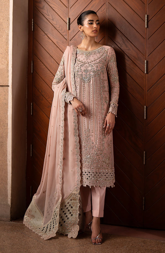 Emaan Adeel | Casabella Wedding Formals | KAYLIN - Designer Dress with Intricate embroidery and embellishments. Shop elegent wedding dress at Maria Faisal.