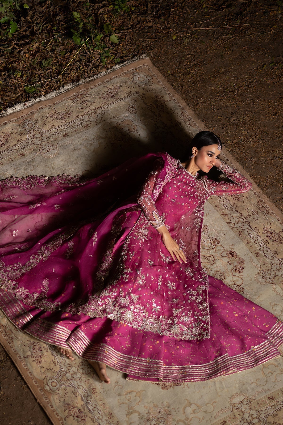 Nyra | Wedding Festive | Mushq - Wedding Dress - available at Maria Faisal in UK and USA.