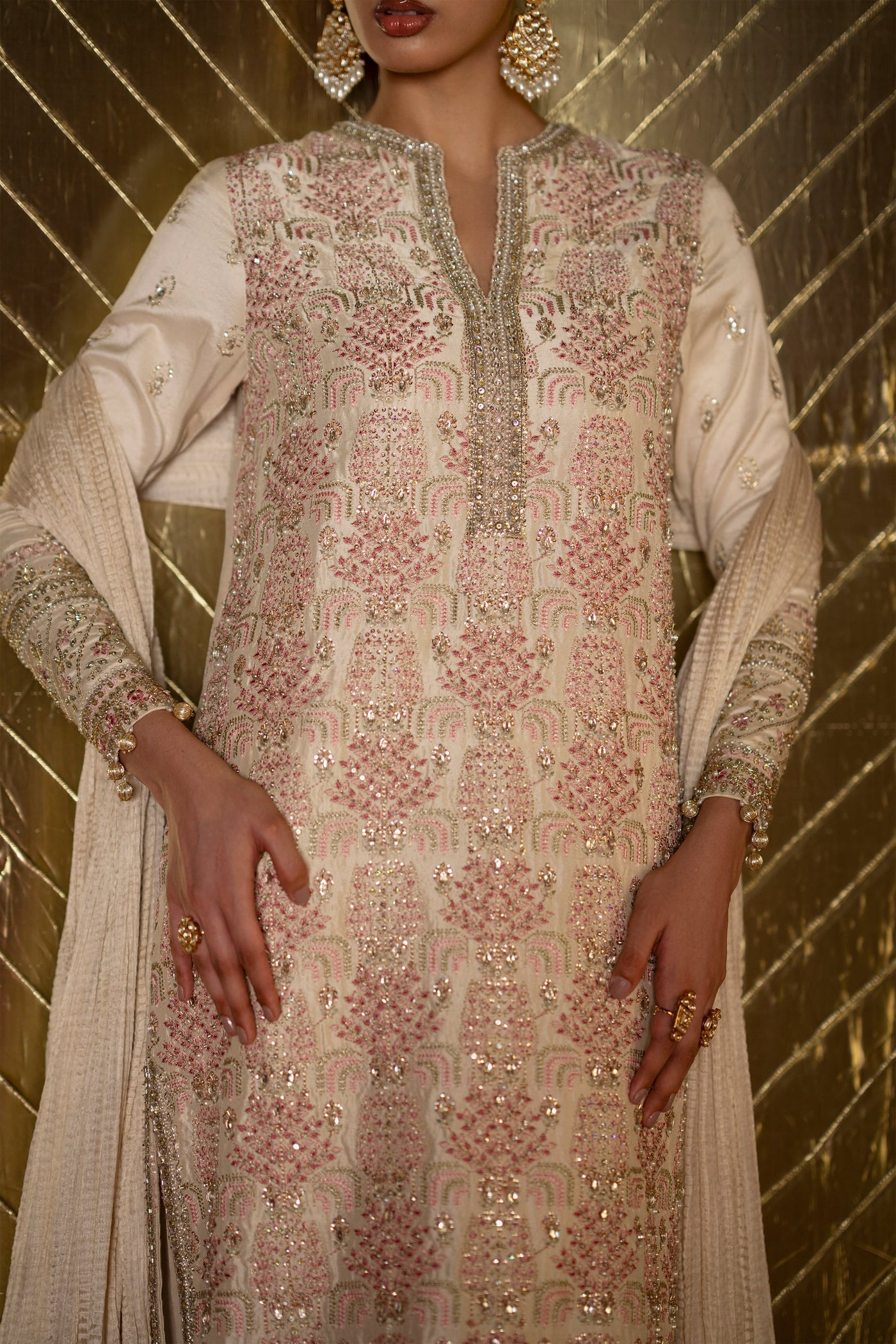 Saad Bin Shahzad | Laavni Formals | ELIF - Formal Dress - available at Maria Faisal in UK and USA.