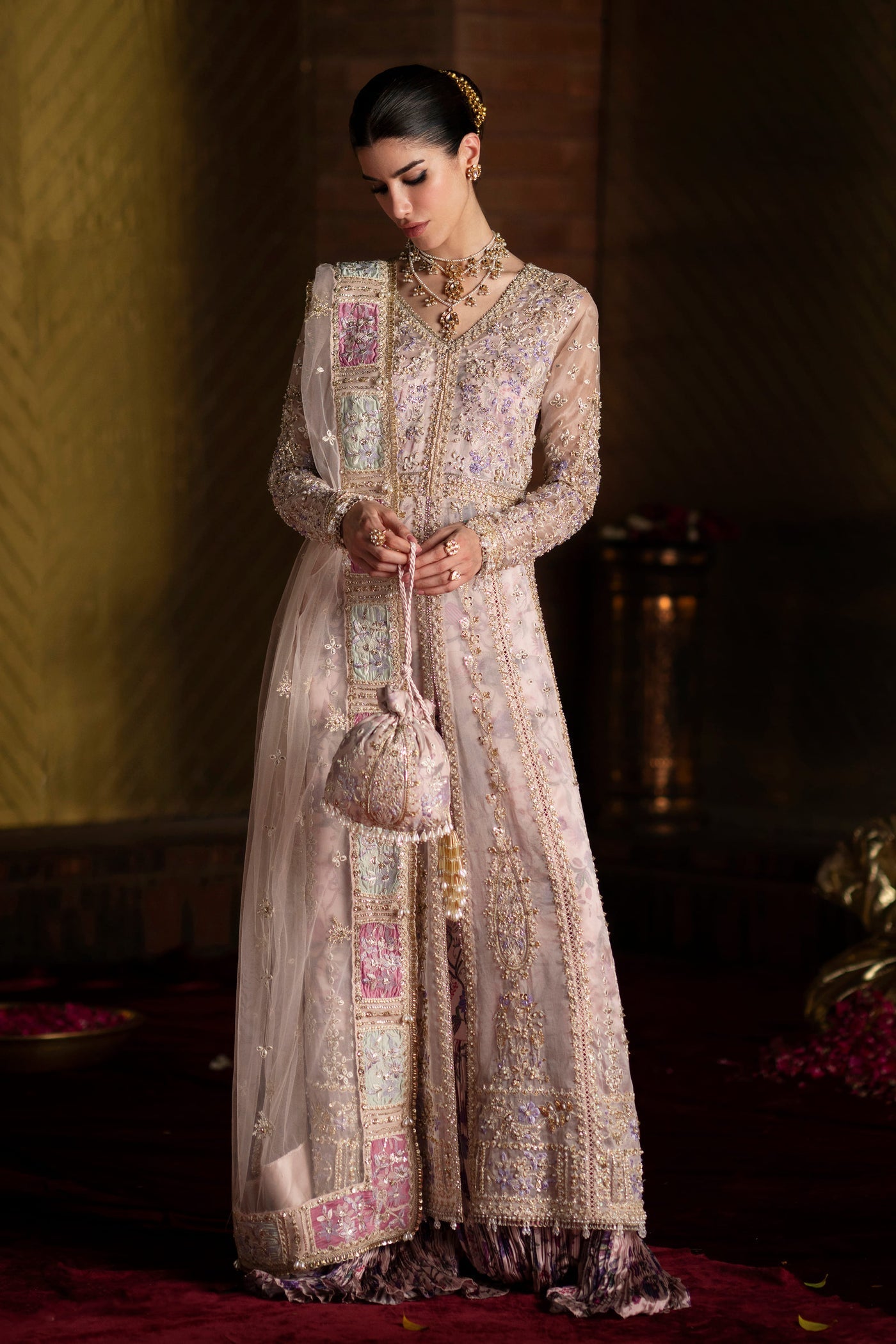 Saad Bin Shahzad | Laavni Formals | AYSEL - Formal Dress - available at Maria Faisal in UK and USA.