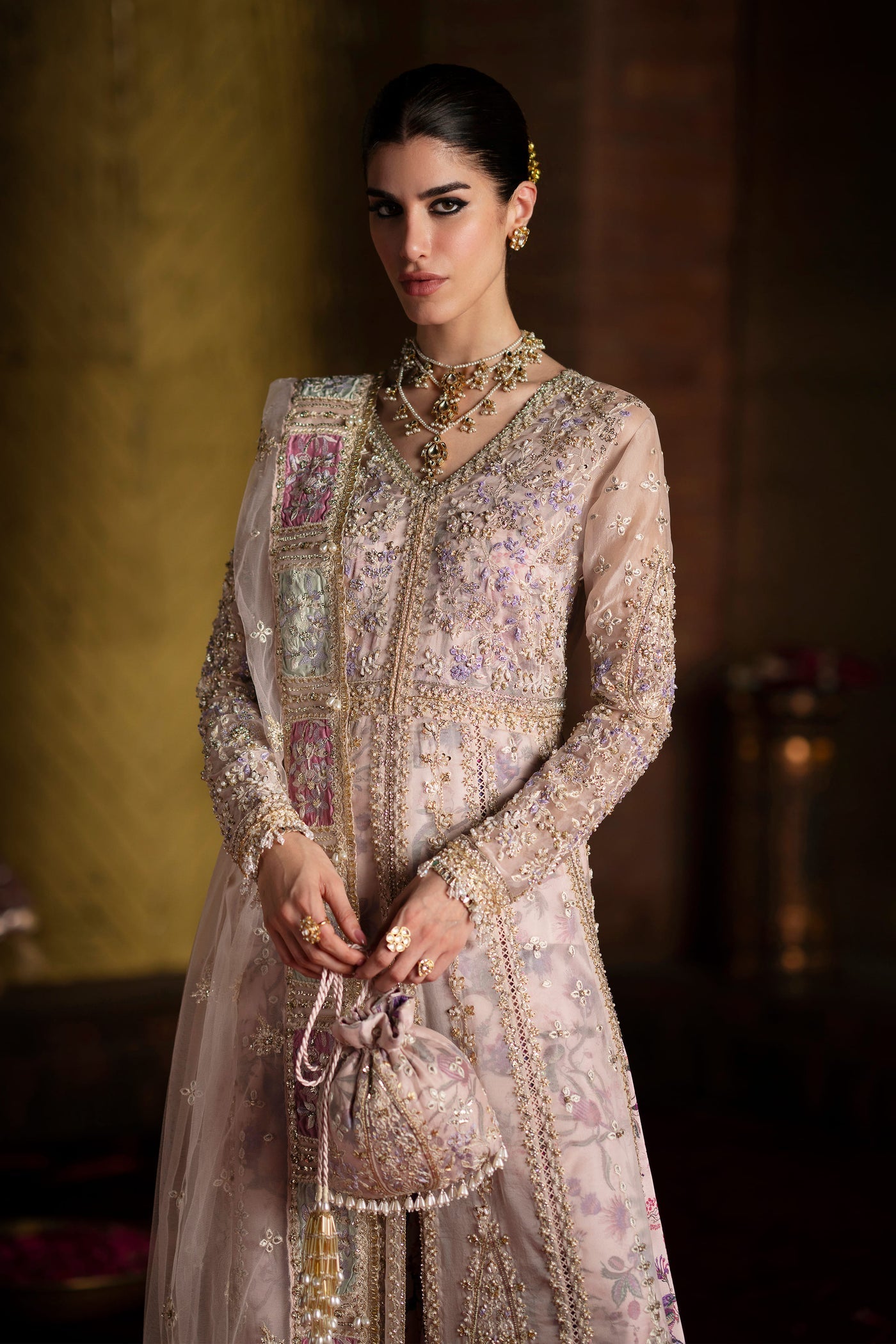 Saad Bin Shahzad | Laavni Formals | AYSEL - Formal Dress - available at Maria Faisal in UK and USA.