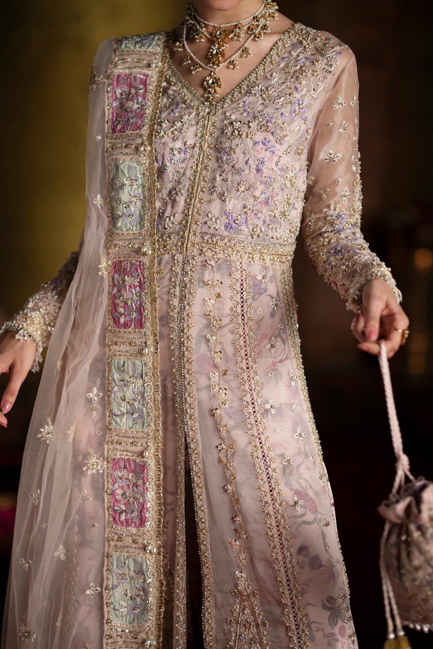 Saad Bin Shahzad | Laavni Formals | AYSEL - Formal Dress - available at Maria Faisal in UK and USA.