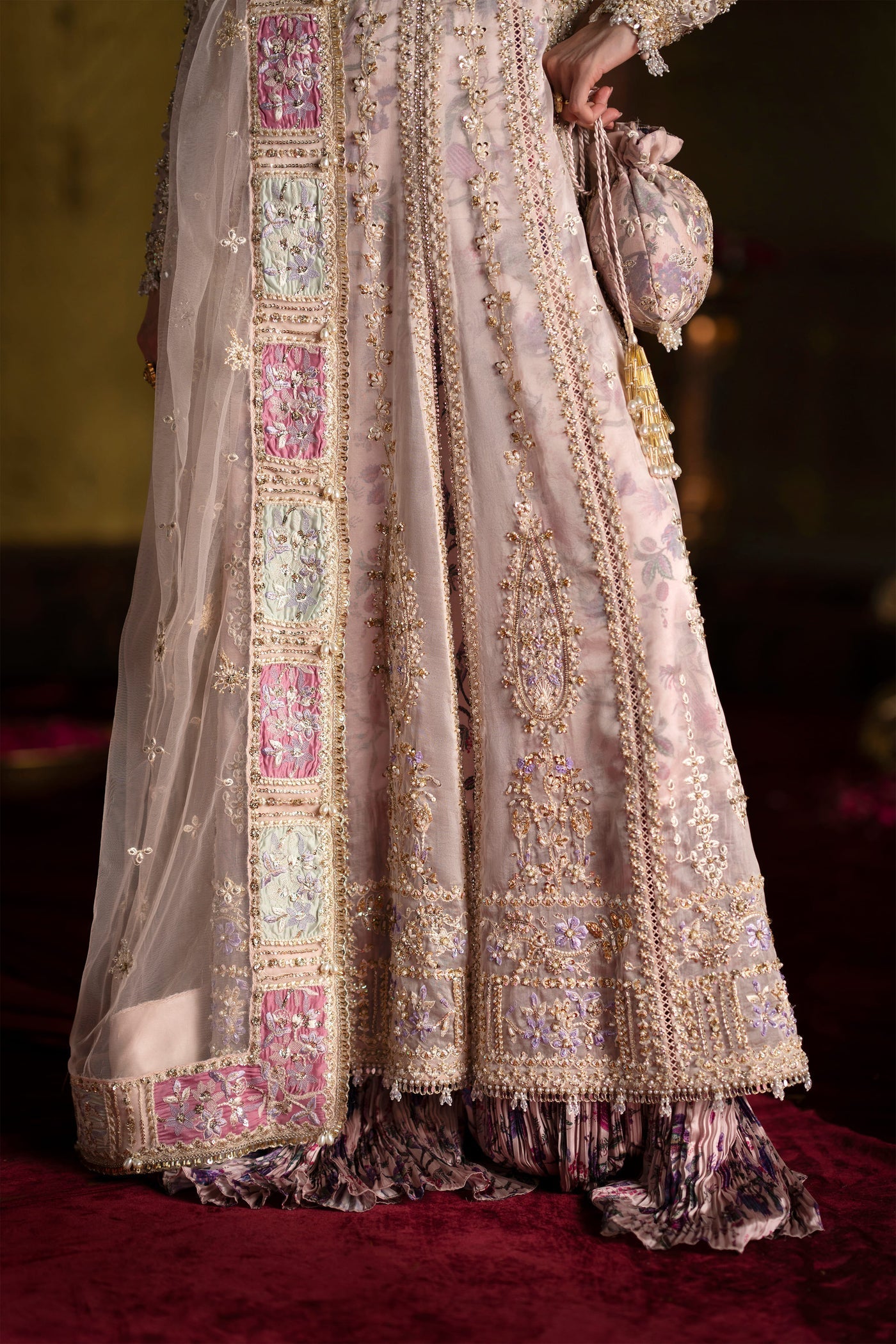 Saad Bin Shahzad | Laavni Formals | AYSEL - Formal Dress - available at Maria Faisal in UK and USA.