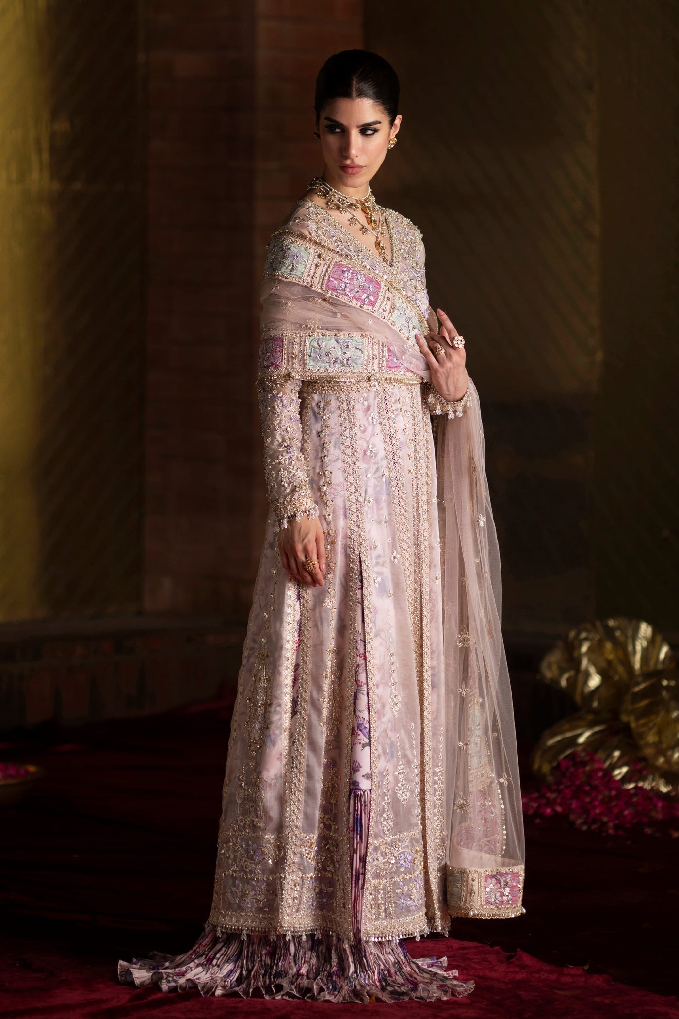 Saad Bin Shahzad | Laavni Formals | AYSEL - Formal Dress - available at Maria Faisal in UK and USA.
