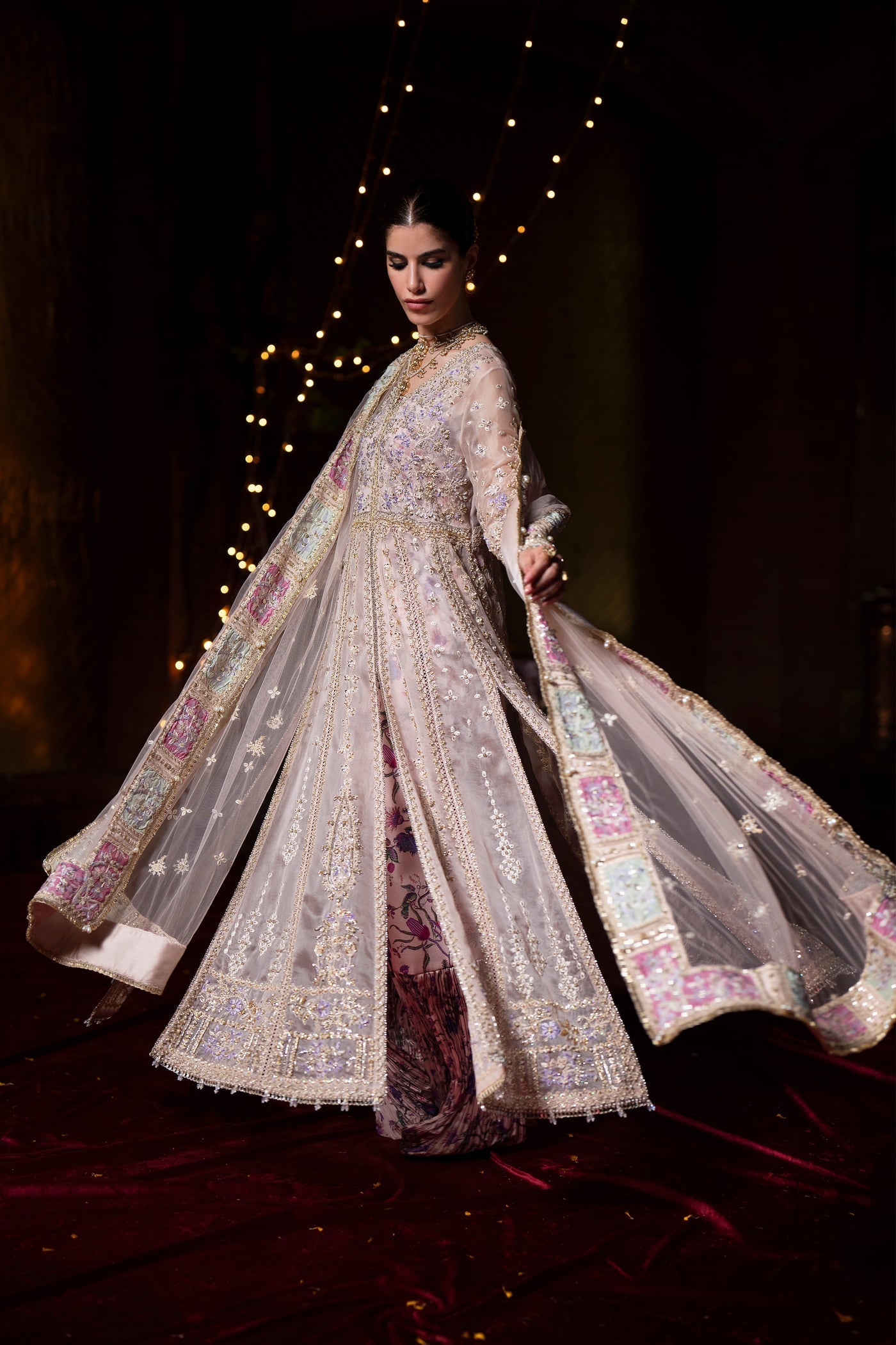 Saad Bin Shahzad | Laavni Formals | AYSEL - Formal Dress - available at Maria Faisal in UK and USA.