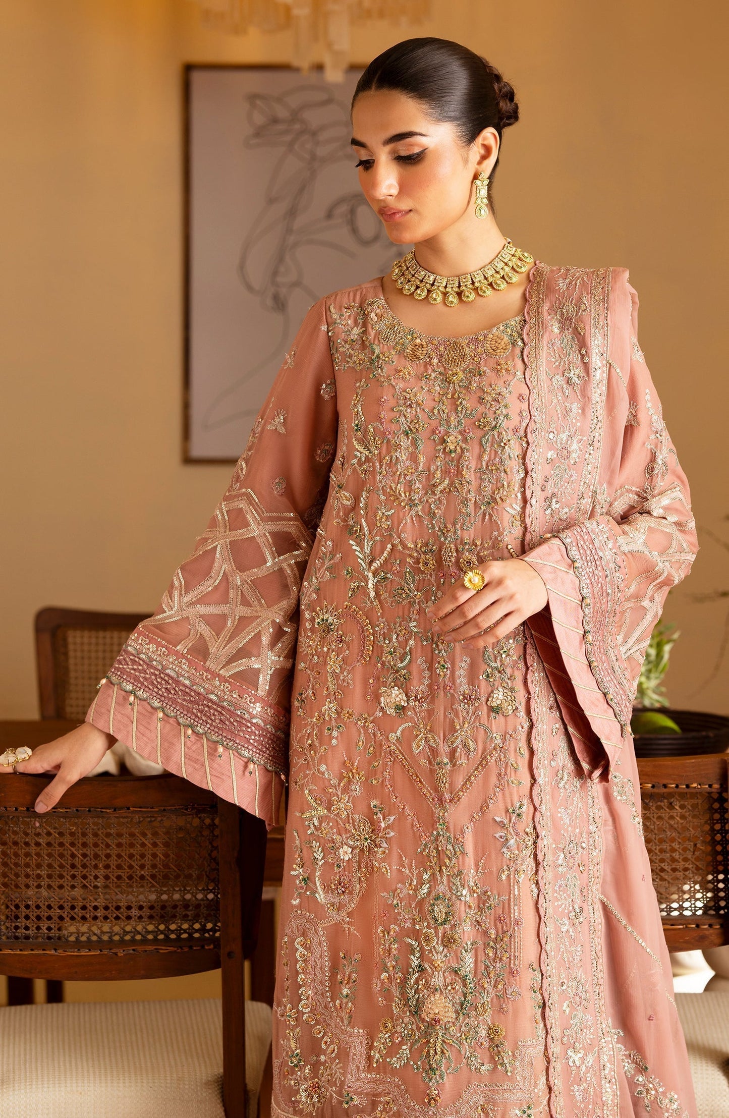 Emaan Adeel | Romansiyyah Luxury Formals 24 | Saleha - Wedding Dress - Maria Faisal