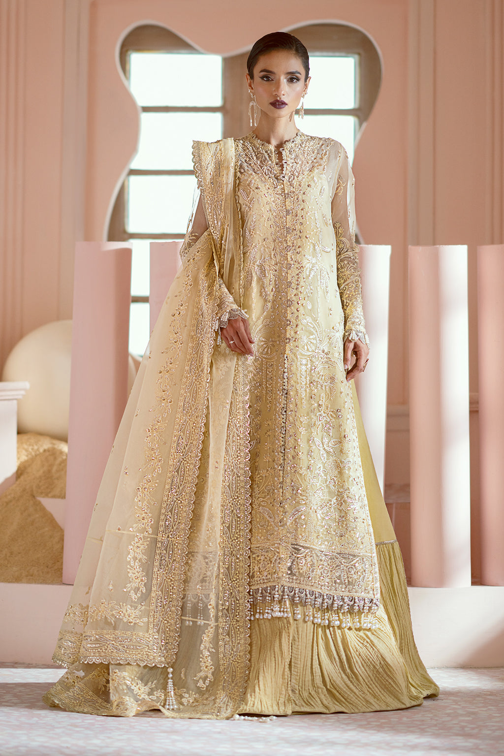 Ayzel | Luminara Wedding Formals | Leia - Pakistani Dress - Maria Faisal