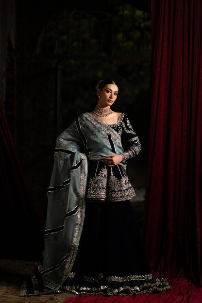Nyra | Wedding Festive | Lehza - Wedding Dress - available at Maria Faisal in UK and USA.