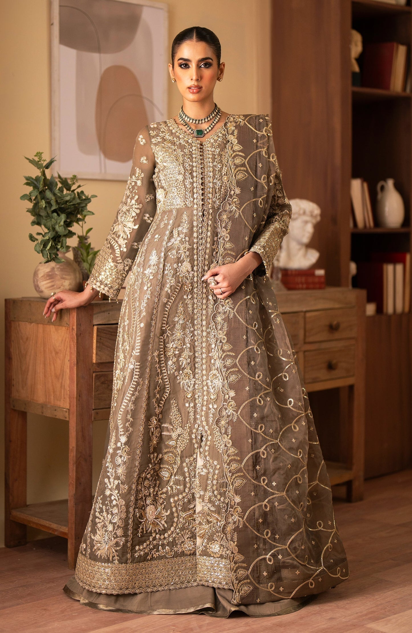 Emaan Adeel | Romansiyyah Luxury Formals 24 | Yesra - Wedding Dress - Maria Faisal