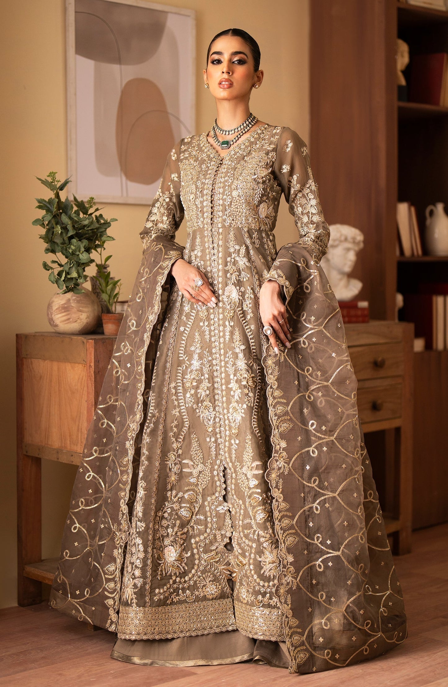 Emaan Adeel | Romansiyyah Luxury Formals 24 | Yesra - Wedding Dress - Maria Faisal