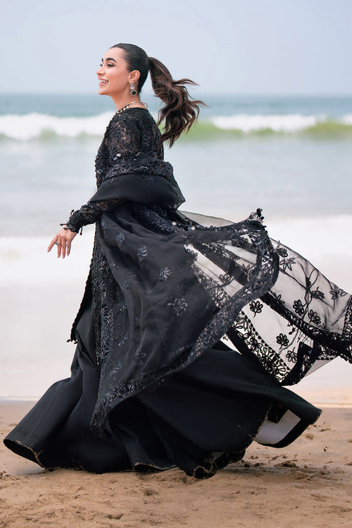 Emaan Adeel | Kamari Reveuse Wedding Formals | CASSANDRA - Designer Dress with Intricate embroidery and embellishments. Shop elegent wedding dress at Maria Faisal.