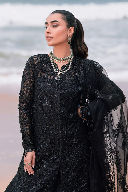 Emaan Adeel | Kamari Reveuse Wedding Formals | CASSANDRA - Designer Dress with Intricate embroidery and embellishments. Shop elegent wedding dress at Maria Faisal.